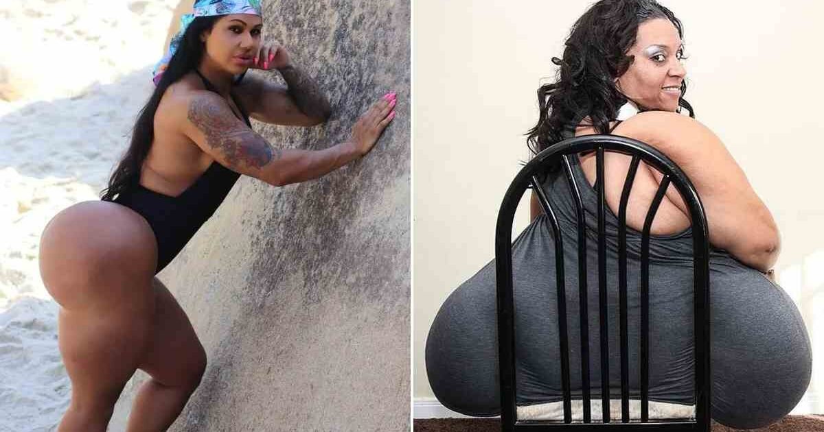 Dona do maior bumbum do Brasil quer superar recordista mundial com 250