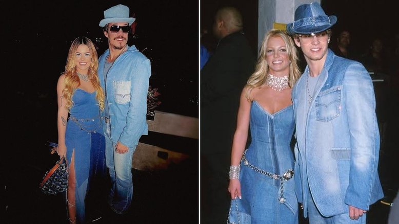Viih Tube e Eliezer reproduzem look icônico de Britney Spears e Justin Timberlake