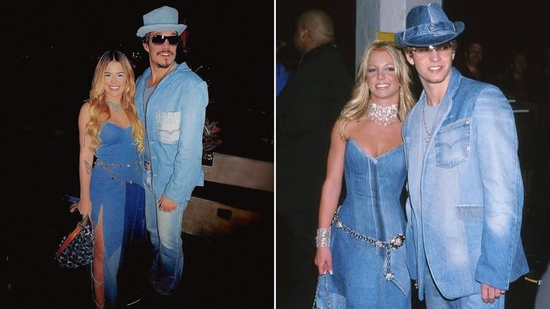Viih Tube e Eliezer reproduzem look icônico de Britney Spears e Justin Timberlake