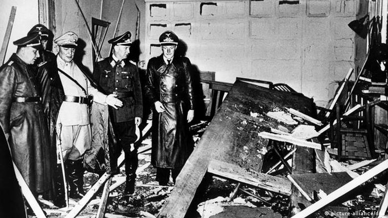 1944: Atentado de Stauffenberg contra Hitler
