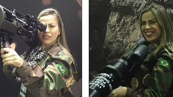 Modelo e atiradora brasileira é morta em guerra na Ucrânia, diz jornal 4 Modelo e atiradora brasileira é morta em guerra na Ucrânia, diz jornal