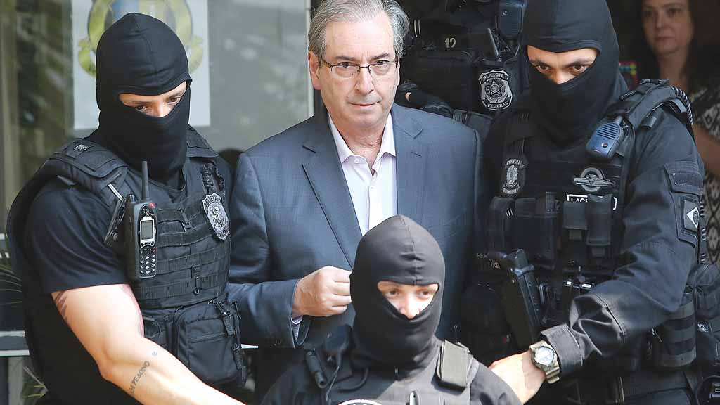 ALGOZ DE DILMA Ex-presidente da Câmara, Eduardo Cunha apresentou o impeachment de Dilma: agora, depois de meses na prisão, deseja se eleger deputado