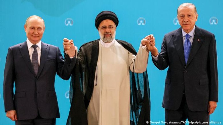Presidentes da Rússia, Turquia e Irã reúnem-se em Teerã