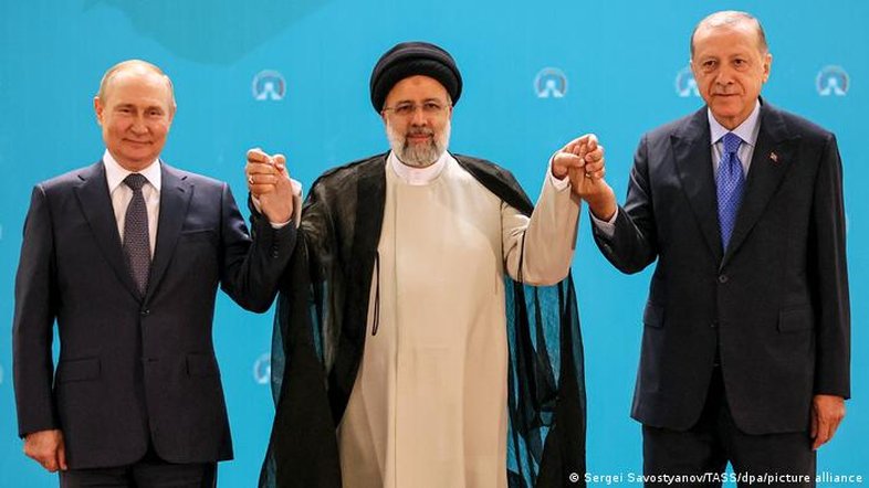 Presidentes da Rússia, Turquia e Irã reúnem-se em Teerã