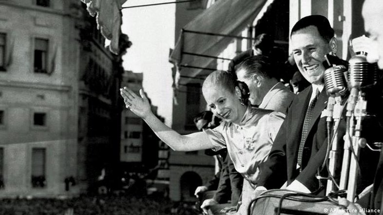 Eva Perón permanece viva, 70 anos após sua morte