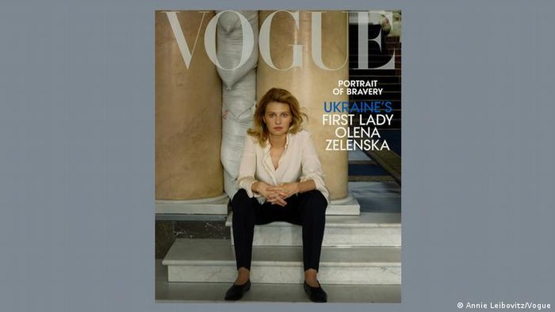 Vogue publica perfil da primeira-dama da Ucrânia