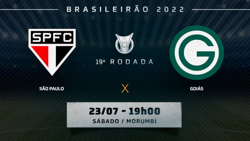 Assistir TV online: jogo do São Paulo x Goiás ao vivo neste sábado