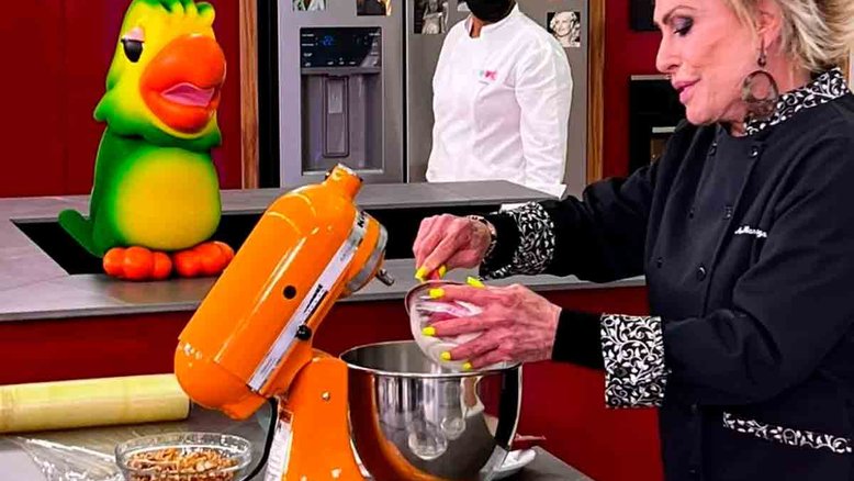 Receita fácil de sorvete de pé de moleque da Ana Maria Braga. Foto: Reprodução Instagram