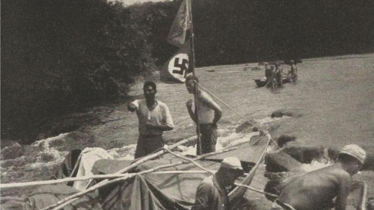 Cruz nazista tombada no Amapá remete à expedição autorizada por Hitler; entenda 13 Cruz nazista tombada no Amapá remete à expedição autorizada por Hitler; entenda