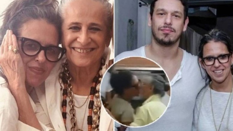 Maria Bethânia e Gilda Midani, mãe de João Vicente