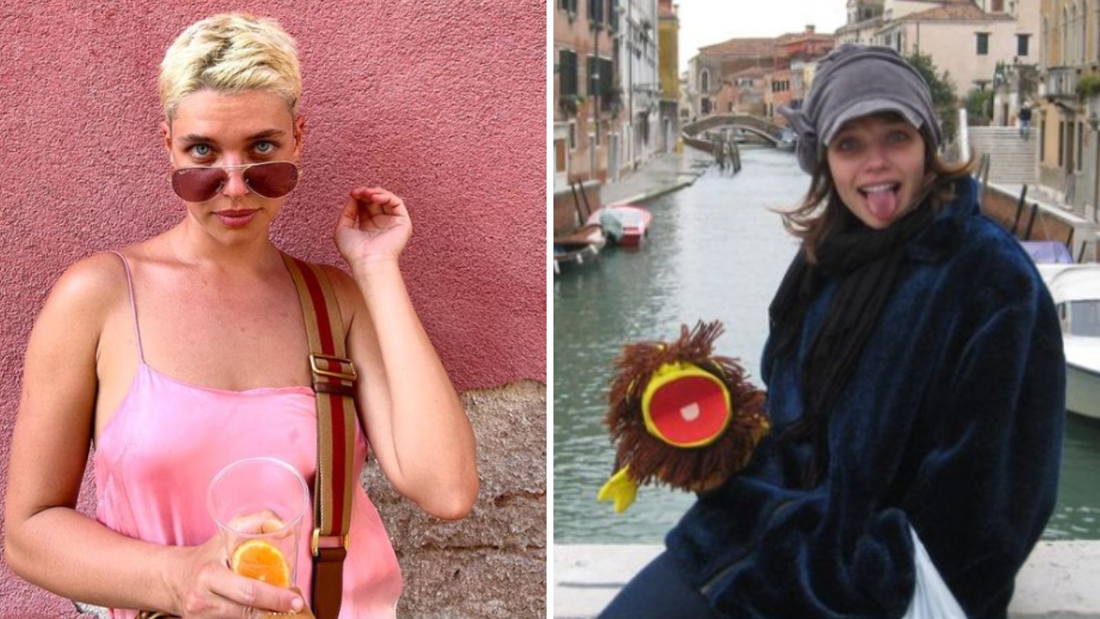 Bruna Linzmeyer e suas visitas a Veneza, aos 29 e aos 18 anos