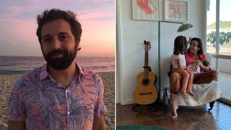 Gregorio Duvivier anuncia o nascimento de sua segunda filha: 'Agora somos quatro'