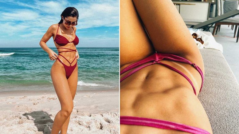 Jade Picon curte dia de praia no Rio de Janeiro: 'Não tem nada melhor que isso'