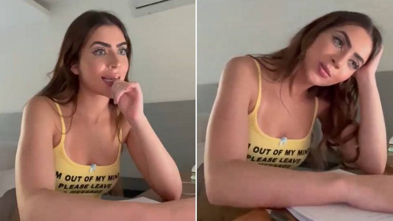 Jade Picon ensaia para papel em 'Travessia' e recebe elogios de orientadora
