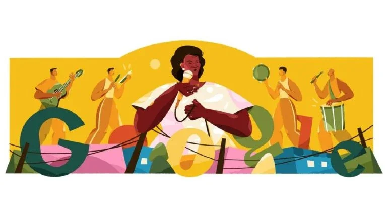 Google faz homenagem à sambista Jovelina Pérola Negra, que faria 78 anos nesta 5ª