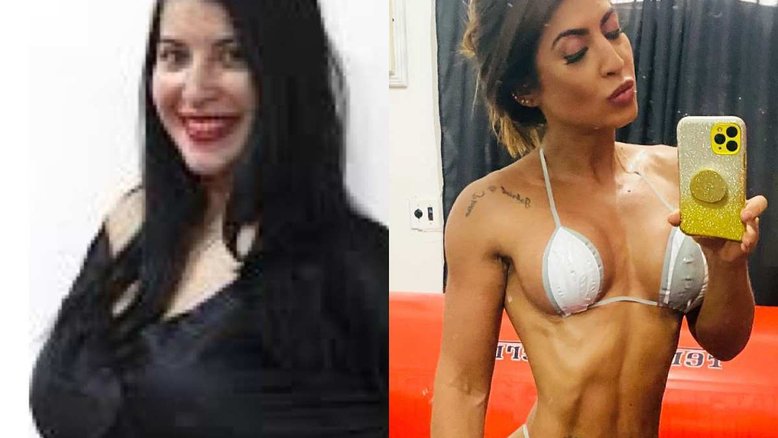 Ex-BBB Priscila Pires mostra antes e depois da vida fitness: 'Se eu consegui, você consegue'