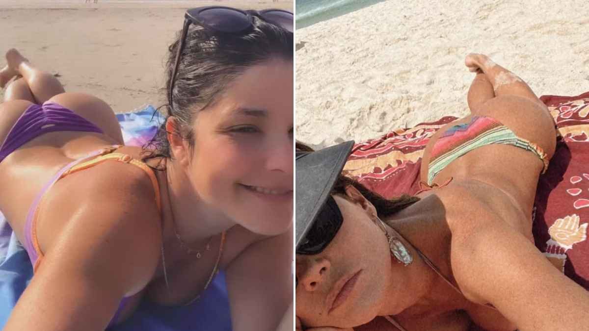 Samara Felippo se inspira em Deborah Secco e sensualiza na praia 2 Samara Felippo se inspira em Deborah Secco e sensualiza na praia