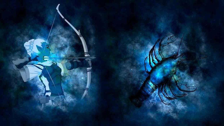 Combinação de signos – Sagitário e Câncer . Foto: Pixabay