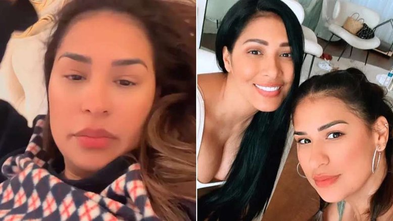 Simone relata noite mal dormida após Simaria parar de segui-la