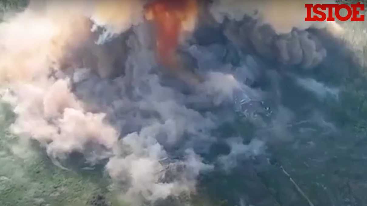 Ucrânia explode depósito de munições da Rússia em Kharkiv