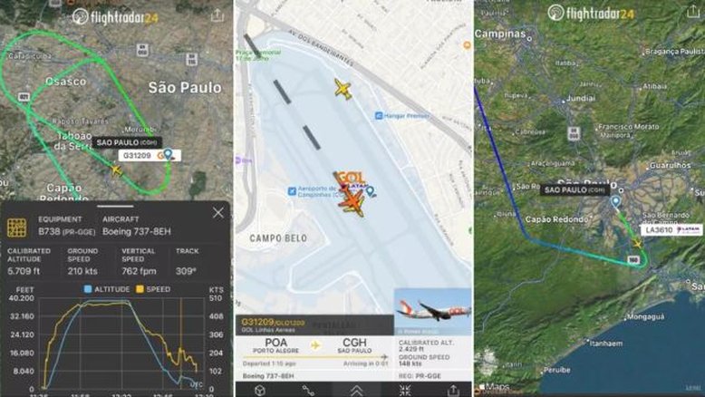 Avião arremete em Congonhas para evitar colisão com aeronave na pista