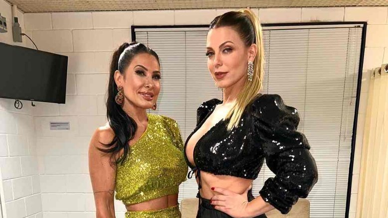 Sheila Mello e Scheila Carvalho fazem mistério sobre dupla: 'Em breve'