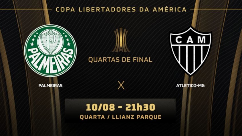 Horário do jogo do Galo hoje na Libertadores e quem vai transmitir - 09/08
