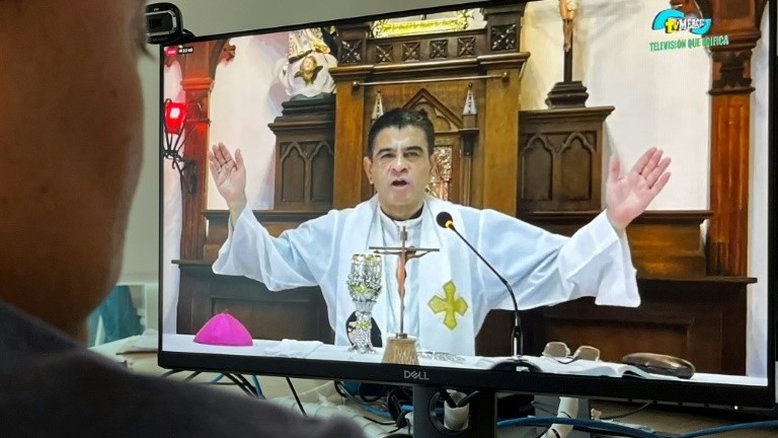Bispo preso na Nicarágua diz que está 'bem de saúde'