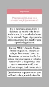 Aline Gotschalg fala sobre tratamento de câncer: ‘Logo estarei 100%’