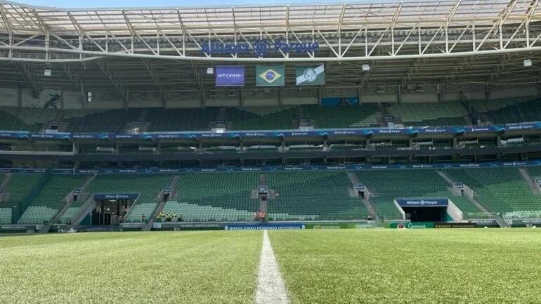 Palmeiras x Atlético-MG: Decisão contará com estreia de jogo de luzes no Allianz Parque