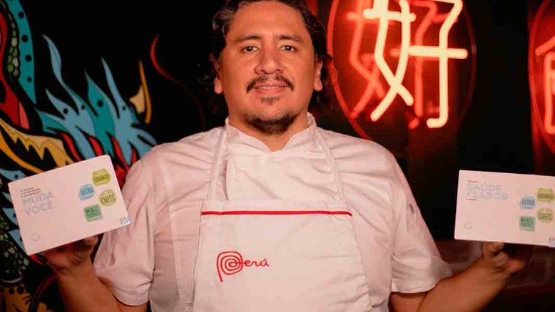 Chef Marco Espinoza cria marmita congelada de ceviche