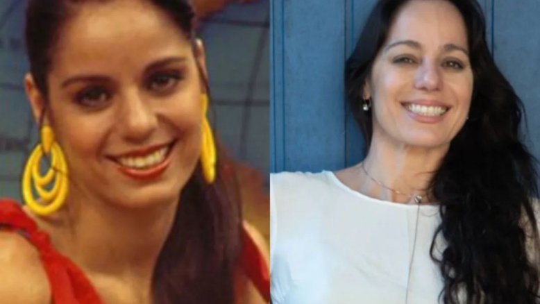 Claudia Mauro com 25 e 53 anos