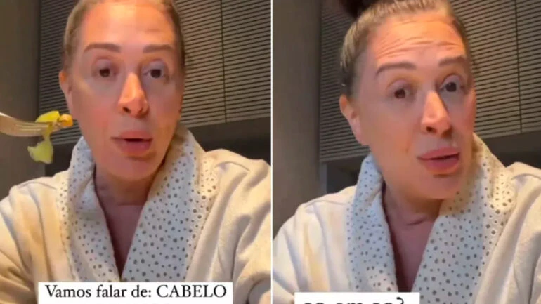 Claudia Raia revela que pinta o cabelo a cada 10 dias: ‘Vida de sacrifícios’