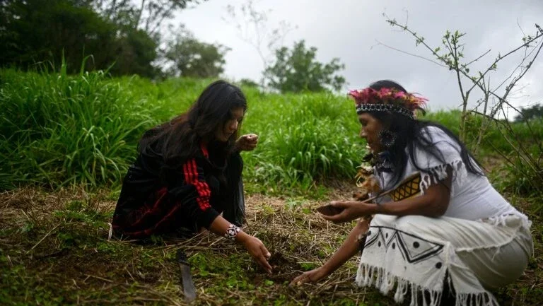 Em busca de água, indígenas brasileiros encontram novo lar