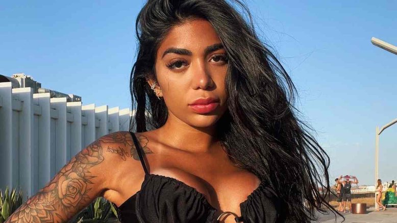 Irmã de Gabigol, Dhiovanna Barbosa exibe tatuagens em dia de sol em Portugal