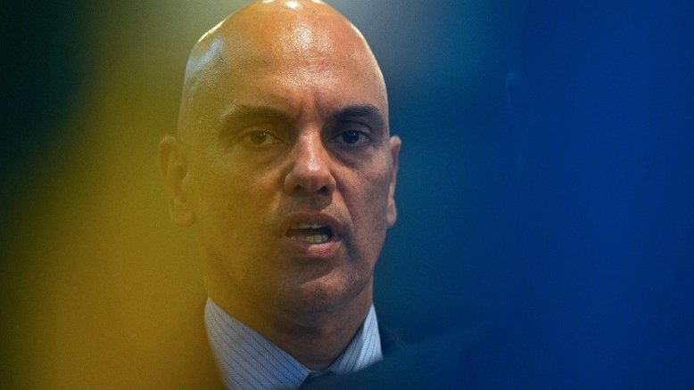 (Arquivo) O ministro do Supremo Tribunal Federal, Alexandre de Moraes - AFP/Arquivos