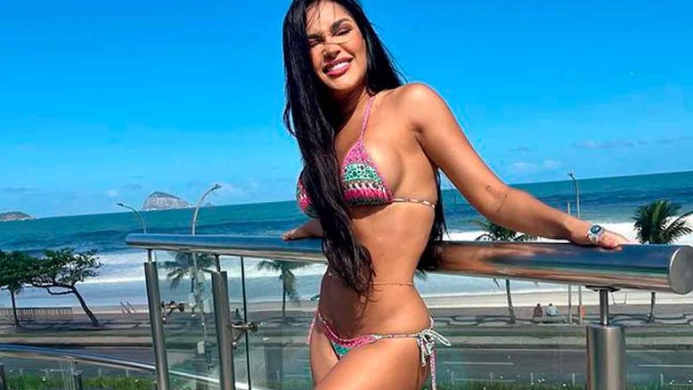 Flay ostenta corpão escultural em viagem pelo Rio de Janeiro. Foto: Reprodução Instagram