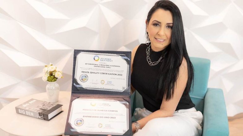 Priscila Campos é reconhecida por promover negócios estrangeiros no Brasil