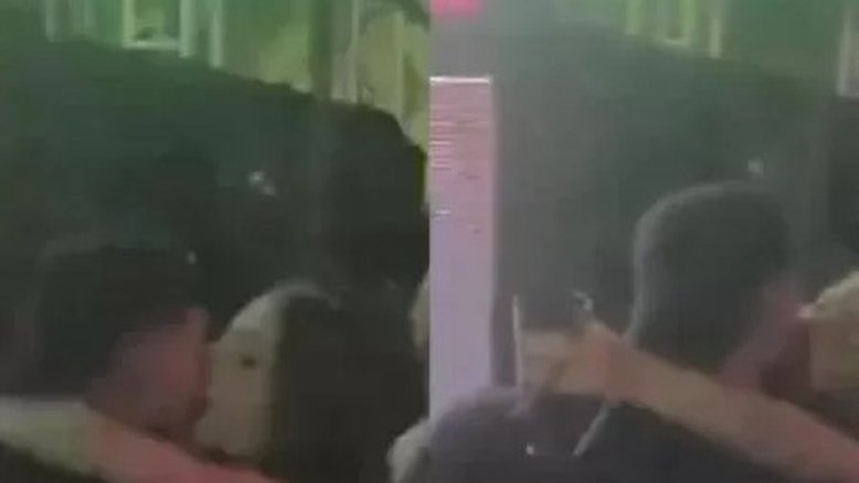 Jade Picon e Gabriel Medina são flagrados aos beijos