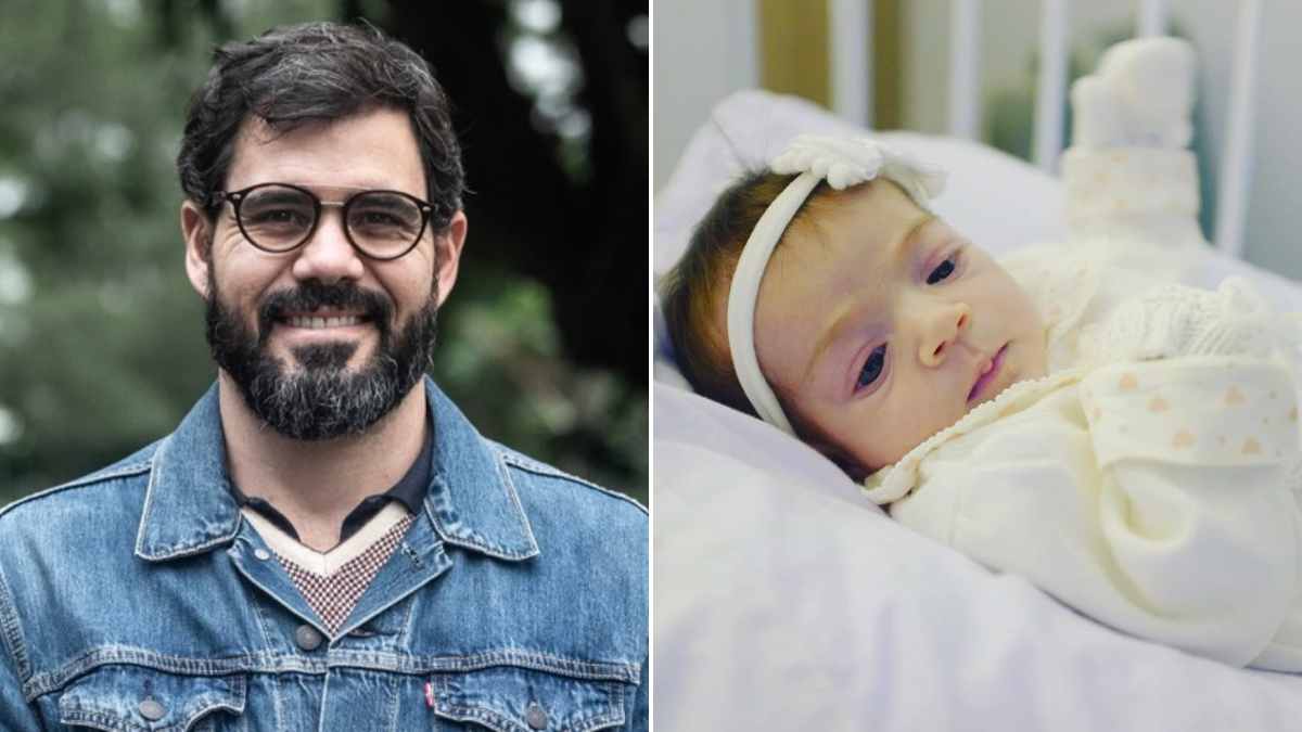Filha de Juliano Cazarré passa por cirurgia e ator pede orações