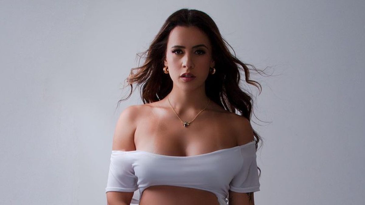 Maiára Quiderolly diz que emagreceu quase 8 kg após engravidar de jogador Jô: 'Desnutrida'