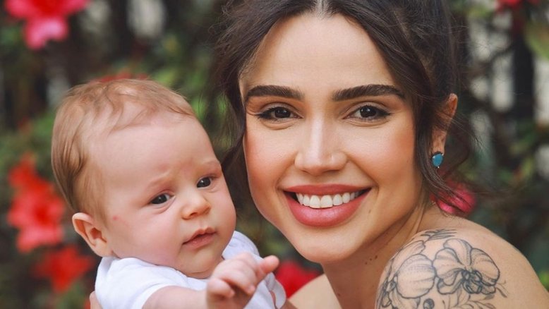 Paula Amorim comenta sobre volta à forma física de antes da gravidez: 'Faltam 3 kg'