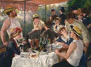 Renoir -O Almoço dos Barqueiros
