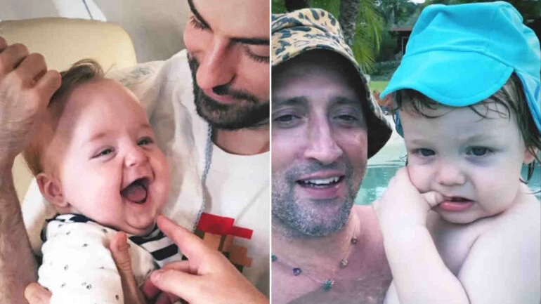 Viúvo de Paulo Gustavo, Thales Bretas comemora 3 anos de Romeu, filho do casal
