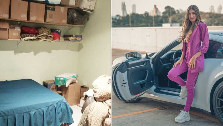 'Dormia na garagem', lembra Thays Assis, que diz ter ficado milionária aos 20 anos