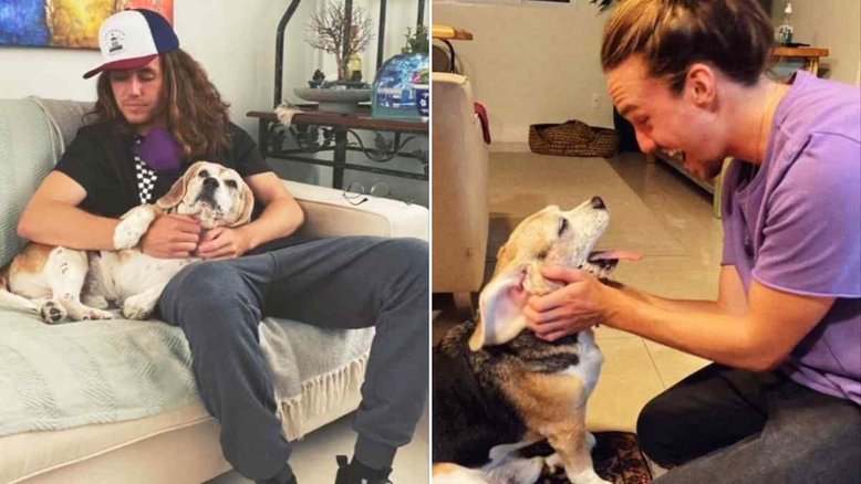 Vitor Kley lamenta morte de cachorro em seu aniversário: 'No mesmo dia ele vira uma estrela'