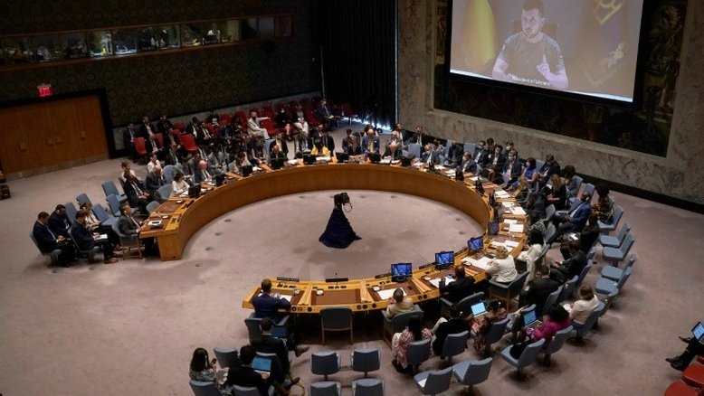 Assembleia Geral da ONU autoriza Zelensky a falar remotamente na próxima semana