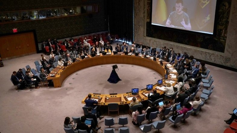 Assembleia Geral da ONU autoriza Zelensky a falar remotamente na próxima semana