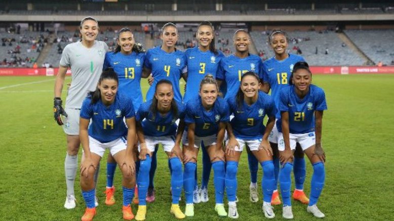 Seleção Feminina atropela África do Sul em amistoso de preparação para a Copa do Mundo