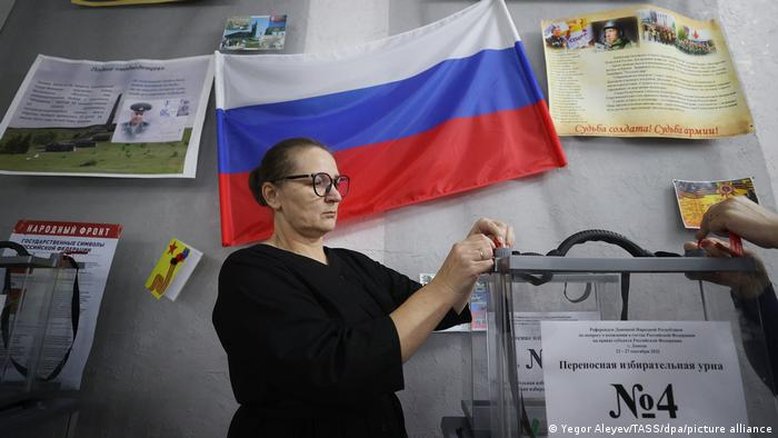 Opinião: Pseudorreferendos de Putin na Ucrânia são sinal de fraqueza